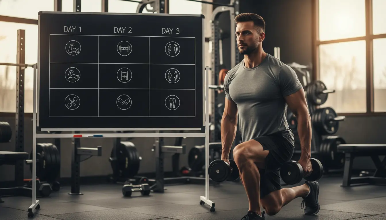 Spieropbouw schema 3 dagen