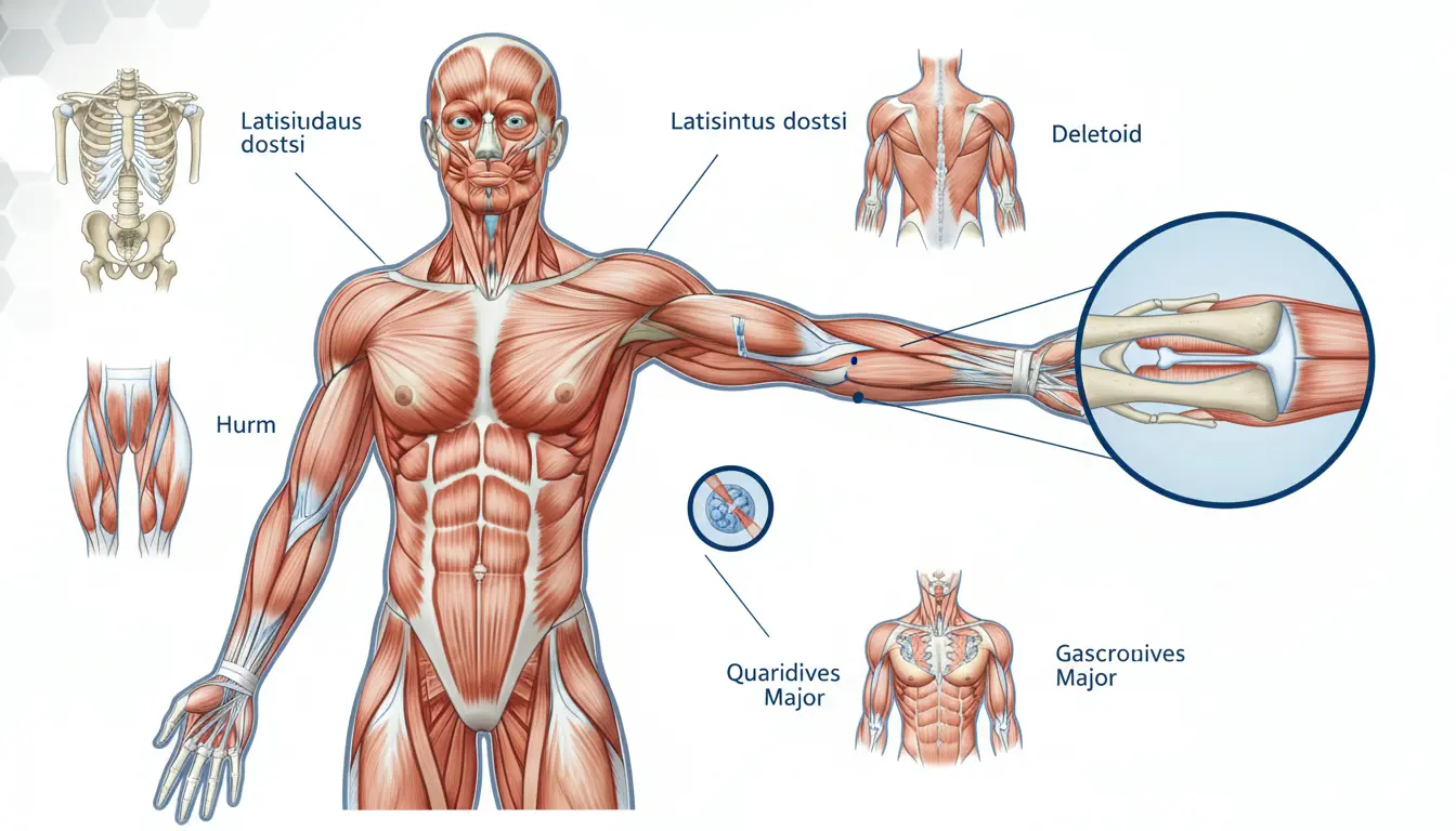 Spieropbouw anatomie