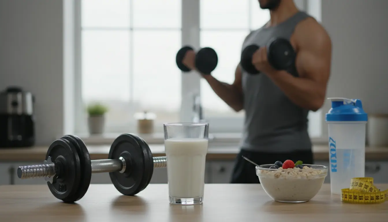 Is melk goed voor spieropbouw?