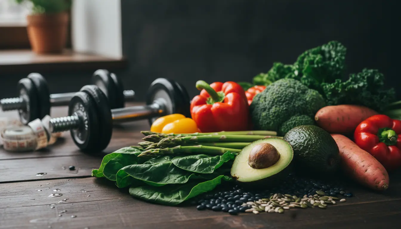 Groenten voor spieropbouw