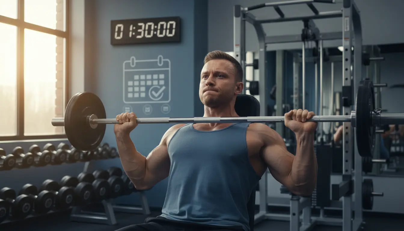 Hoe lang trainen voor spieropbouw?