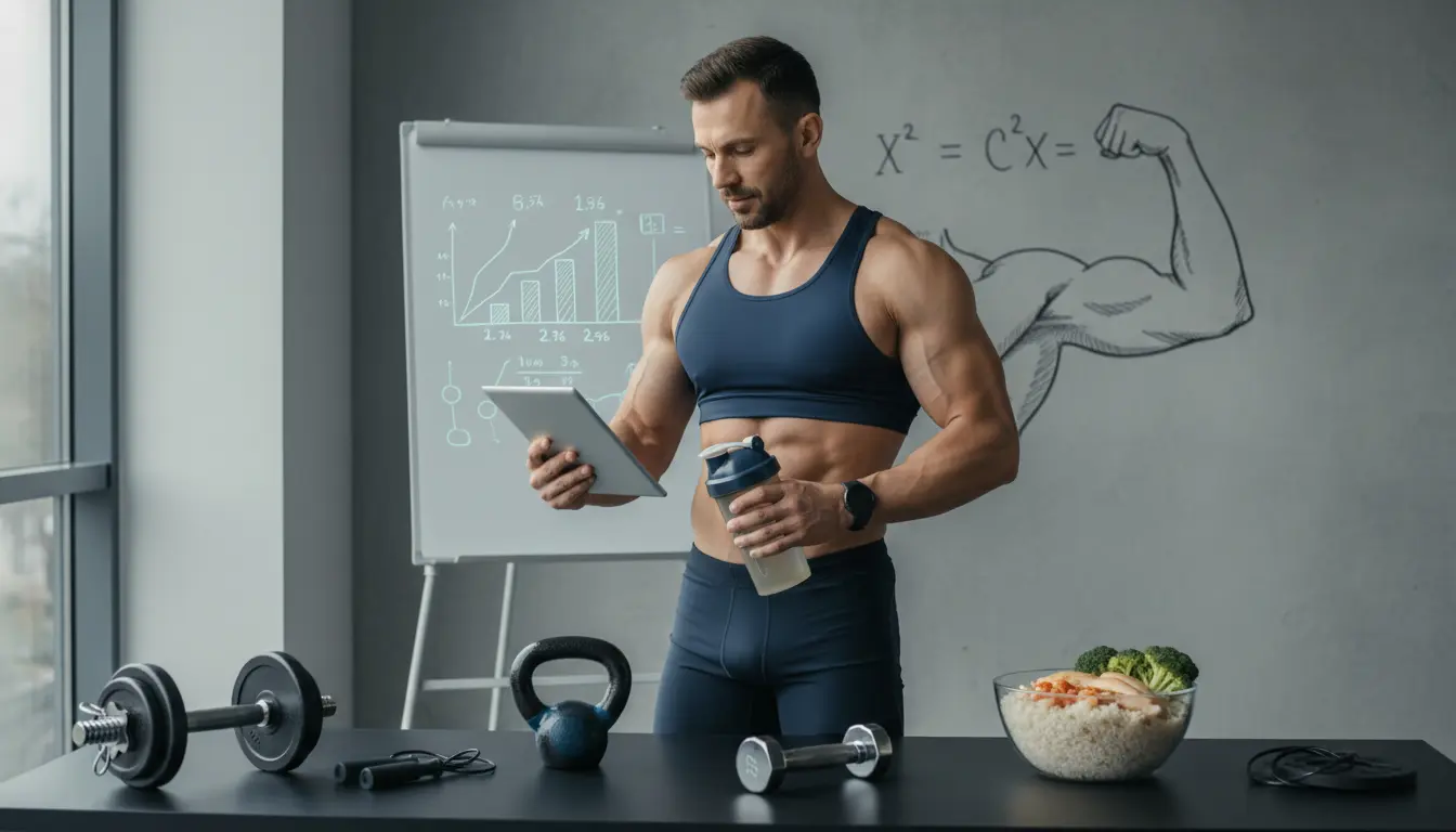 Caloriebehoefte berekenen voor spieropbouw