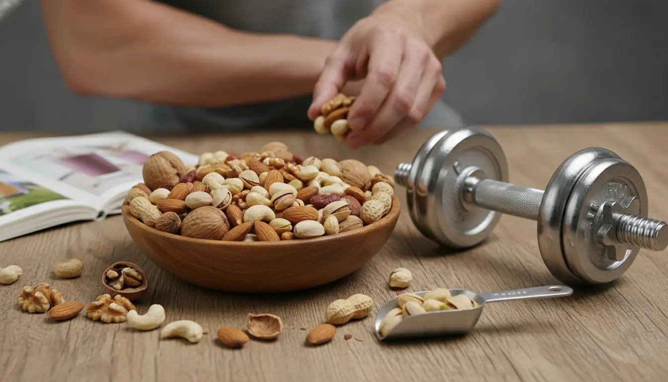 Beste noten voor spieropbouw