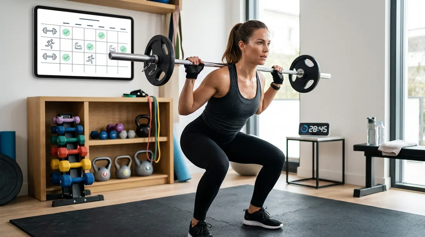 Krachttraining afvallen schema