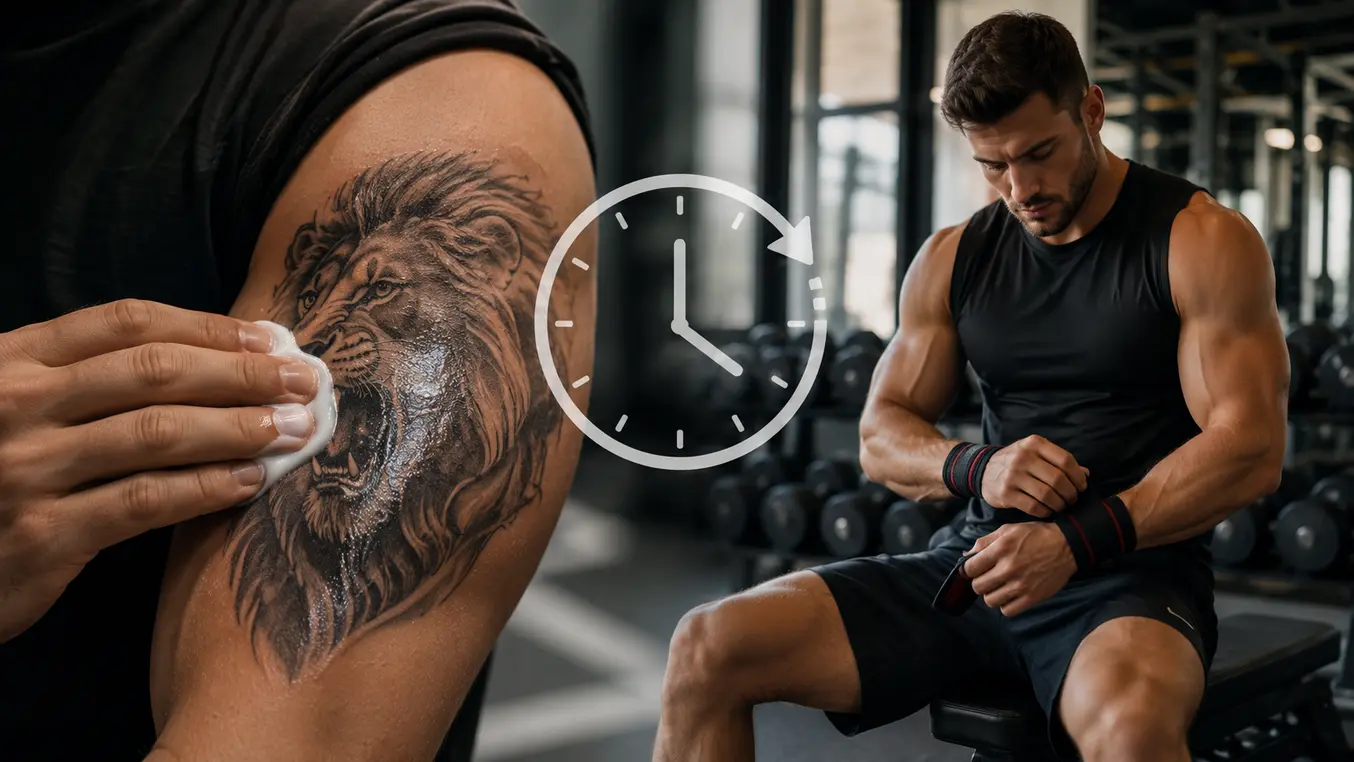 Hoe lang geen krachttraining na tattoo?
