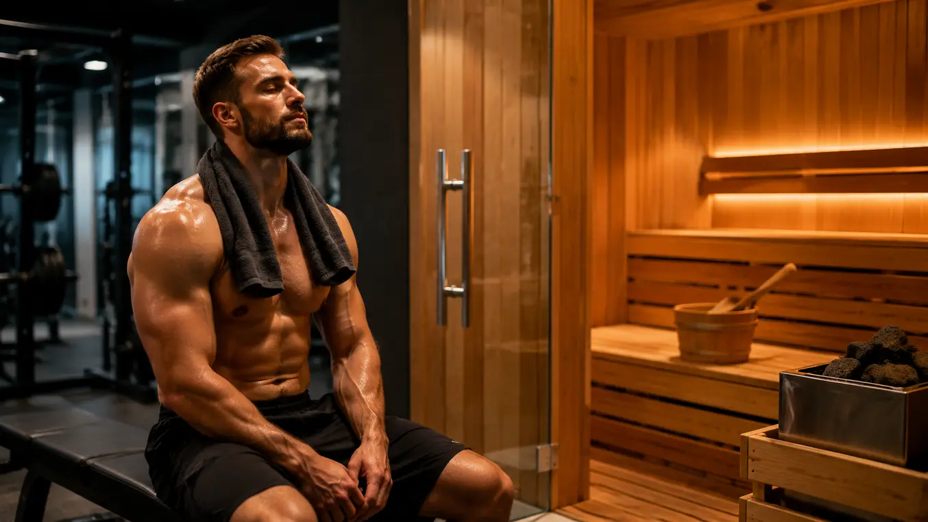 Sauna na krachttraining